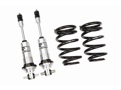 Aldan American Road Comp Series Single Adjustable Front Coil-Over Kit for 0 to 2-Inch Drop; 700 lb. Spring Rate (88-98 Small Block V8 C1500)