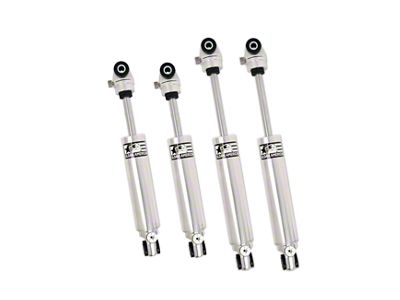 Aldan American TrackLine Series Double Adjustable Front and Rear Shocks for Stock Height (63-87 C10, C15 w/ Rear Leaf Springs)