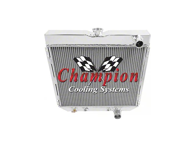 All-Aluminum Radiator, 2-Row Core