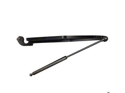 All American Billet Hood Hinges; Black Anodized (88-98 C1500, C2500, C3500, K1500, K2500, K3500)