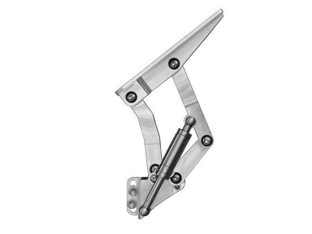 All American Billet Hood Hinges for Lowered Applications; Machined (67-72 C10, C20, K10, K20)