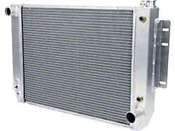Allstar Performance Aluminum Radiator; 2-Row (67-69 Camaro w/ Automatic Transmission)