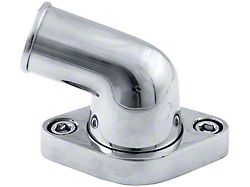 Allstar Performance Swivel Water Neck; 75-Degree; Polished (Universal; Some Adaptation May Be Required)