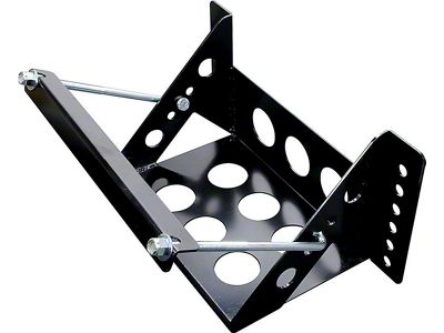 Allstar Performance Bolt-On Style Battery Box; Black (Universal; Some Adaptation May Be Required)