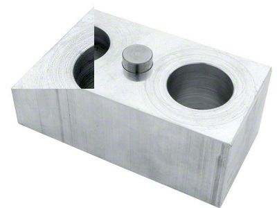 Allstar Performance Billet Aluminum Leaf-Spring Lowering Block; 0.75-Inch (Universal; Some Adaptation May Be Required)