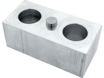 Allstar Performance Billet Aluminum Leaf-Spring Lowering Block; 2-Inch (Universal; Some Adaptation May Be Required)