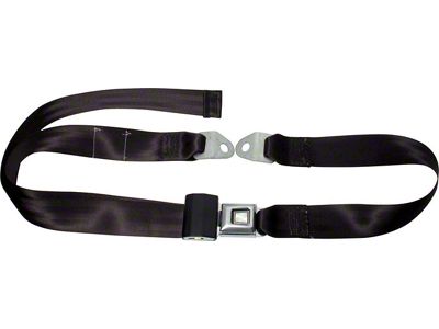 Allstar Performance 2-Point Seat Belt; Black (Universal; Some Adaptation May Be Required)