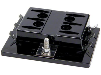Allstar Performance Fuse Block; 6-Circuit (Universal; Some Adaptation May Be Required)