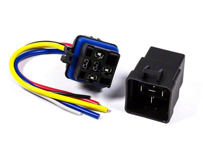 Allstar Performance Weatherproof Relay with Harness; 30 AMP