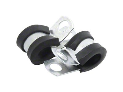 Allstar Performance Aluminum Line Clamps; 3/16-Inch; 10-Pack