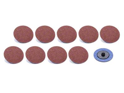 Allstar Performance 2-Inch Twist Lock Sanding Discs; 120 Grit; 10-Pack