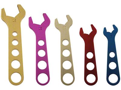 Allstar Performance Aluminum Wrench Set; AN