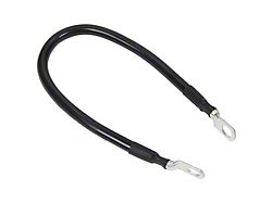 Allstar Performance Battery Cable; 10-Inch; Black (Universal; Some Adaptation May Be Required)