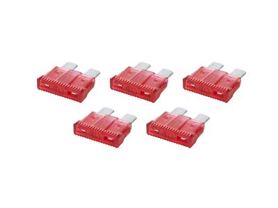Allstar Performance ATC/ATO Fuses; 10 AMP; 5-Pack