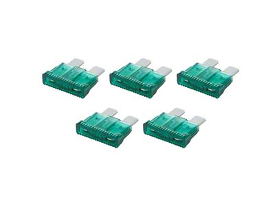 Allstar Performance ATC/ATO Fuses; 30 AMP; 5-Pack