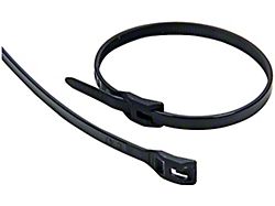Allstar Performance Flush Fit Nylon Tie Wraps; 11-Inch; 100-Pack 