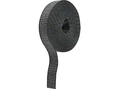 Allstar Performance Header Wrap; Black (Universal; Some Adaptation May Be Required)