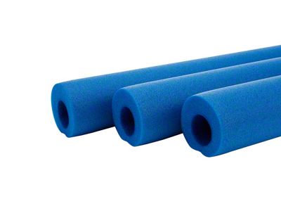 Allstar Performance Roll Bar Padding; 3-Foot Long; Blue; 3-Pack