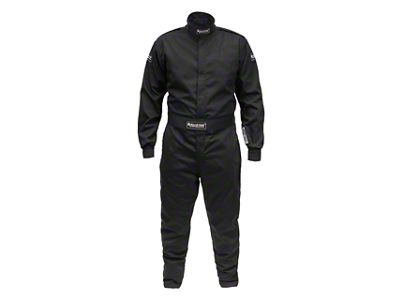 Allstar Performance Single Layer Driving Suit; SFI 3.2A/1; Black