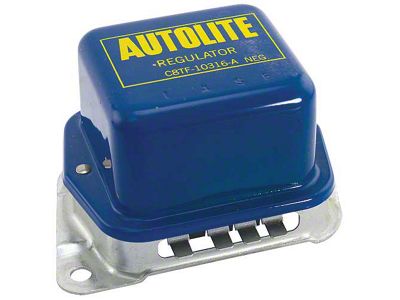 Alternator Voltage Regulator - With Power Convertible Top Or A/C - Before 5-1-70 - Falcon/Comet