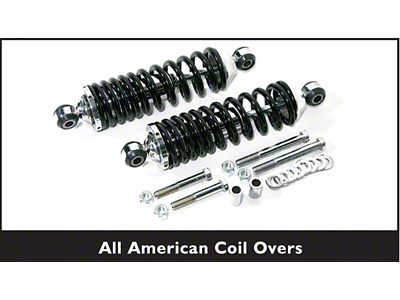 Aluminum Coil-Over Shocks, Rear, 4-Link Upgrade, Falcon, 1960-1965