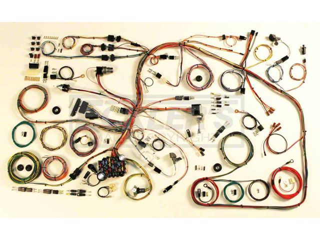 American Autowire Classic Update Wiring Kit, Chevy Impala, Bel Air or Biscayne, 1966-1968