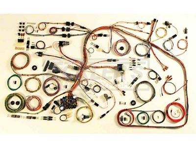 American Autowire Classic Update Wiring Kit, Chevy Impala, Bel Air or Biscayne, 1966-1968
