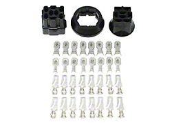 Bulkhead Grommet and Connector Kit; 8-Wire; 35-Piece