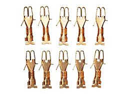 Pack-Con Terminals for 18 to 20-Gauge Wire; Female; 10-Piece
