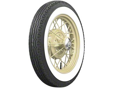 American Classic Radial Tire - Tube Type - 440/450R21 - 21 - Whitewall
