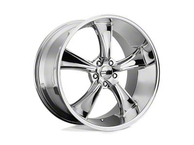 American Racing BLVD Chrome Wheel; 20x8.5; 5mm Offset (63-67 Corvette C2)