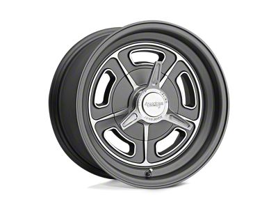 American Racing VN502 Mag Gray Wheel; 15x5; -12mm Offset (63-67 Corvette C2)