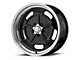 American Racing Salt Flat Gloss Black W/ Diamond Cut Lip Wheel,17X7