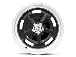 American Racing Wheels Salt Flat Gloss Black W/ Diamond Cut Lip Wheel,17X8 (67-81 Firebird)