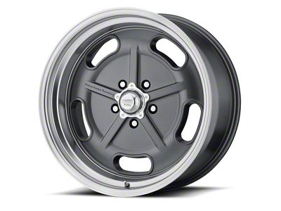 American Racing Salt Flat Mag Gray W/ Diamond Cut Lip Wheel,17X7