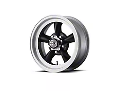 American Racing Torq-Thrust D Black Wheel W/ Machine Lip, 15X7