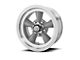 American Racing Torq-Thrust D Gray Wheel W/ Machine Lip, 15X8