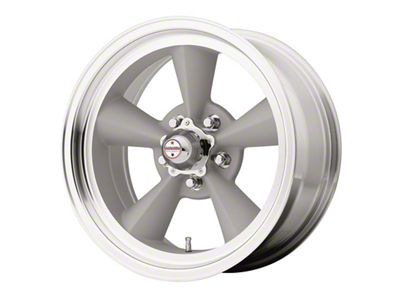 American Racing Torq-Thrust Original Style Silver With Machined Lip Wheel , 15X7