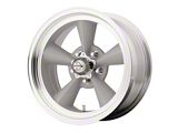 American Racing Torq-Thrust Original Style Silver With Machined Lip Wheel , 17X8 (69-79 Nova)