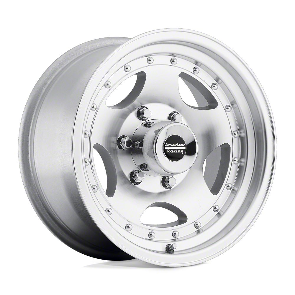 American Racing Ecklers AR23 Machined Wheel; 15x8; -19mm American Racing Ecklers AR23 Machined Wheel; 15x8; -19mm