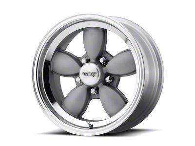 American Racing VN504 Mag Gray With Mirror Lip Wheel,17X8