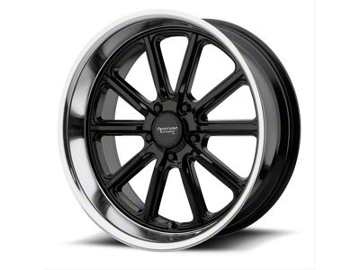 American Racing VN507 Rodder Gloss Black W/ Diamond Cut Lip Wheel,17X8