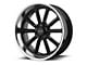 American Racing VN507 Rodder Gloss Black W/ Diamond Cut Lip Wheel,17X8