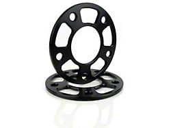 AMT Motorsport 3/8-Inch Wheel Spacers; Black (84-96 Corvette C4)