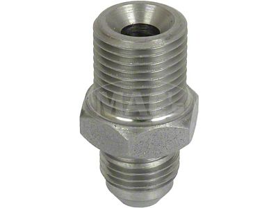 AN Hose Adapters, Stainless Steel, Borgeson, 6AN to 16MM X1.5 Flare