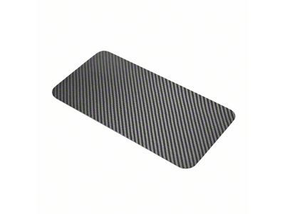 Anderson Composites License Plate; Carbon Fiber (Universal; Some Adaptation May Be Required)