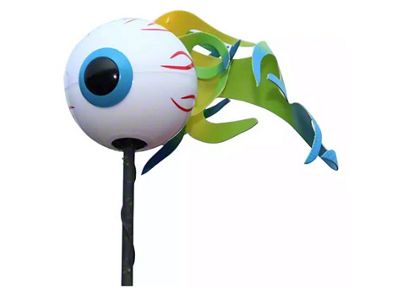 Antenna Topper - Flaming Eyeball