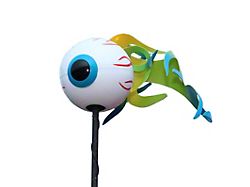 Antenna Topper - Flaming Eyeball 