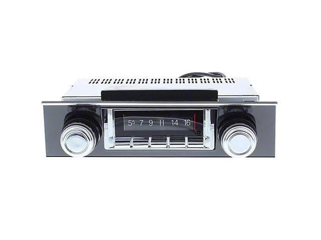 Antique Automobile Camaro Radio, AM / FM Radio With Bluetooth, Reproduction 1967-1968