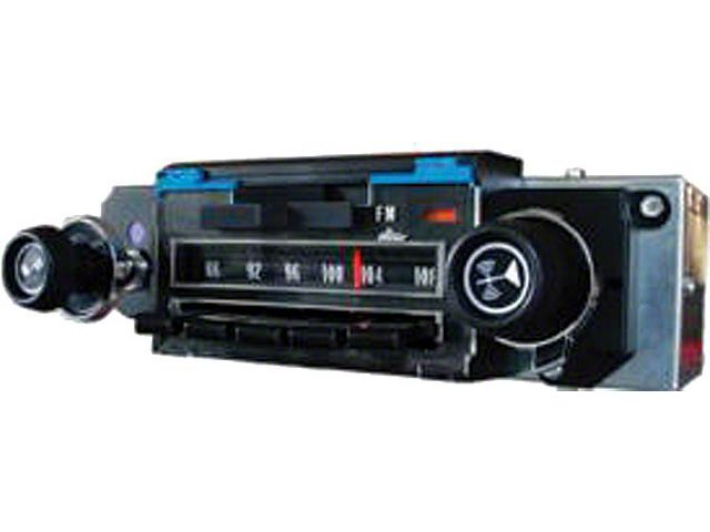 Antique Automobile Camaro Radio, AM / FM Stereo Radio With Bluetooth, Reproduction 1971-1976